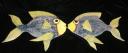 Kissing Fish Wall hanging