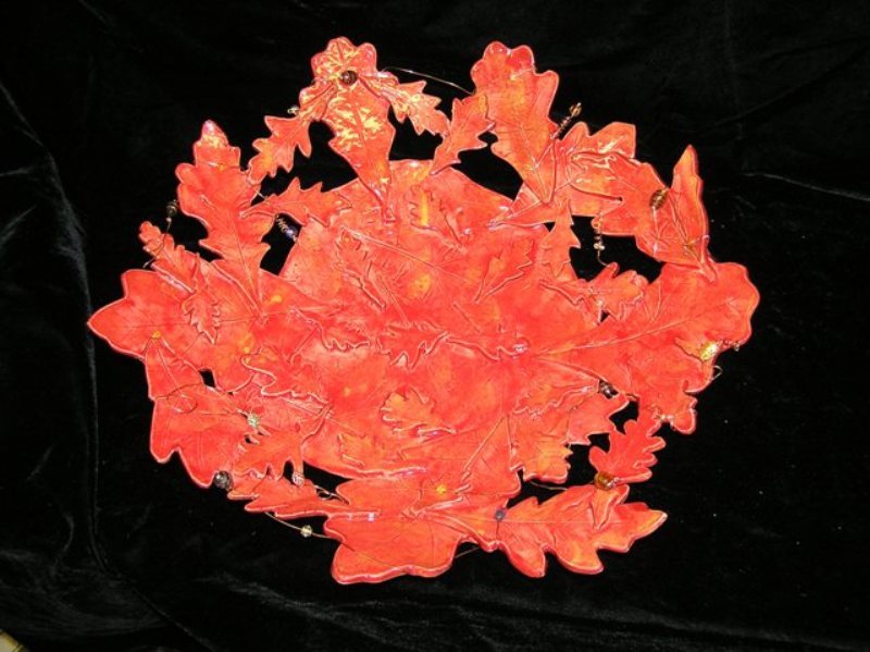 Clay Leaf Bowls